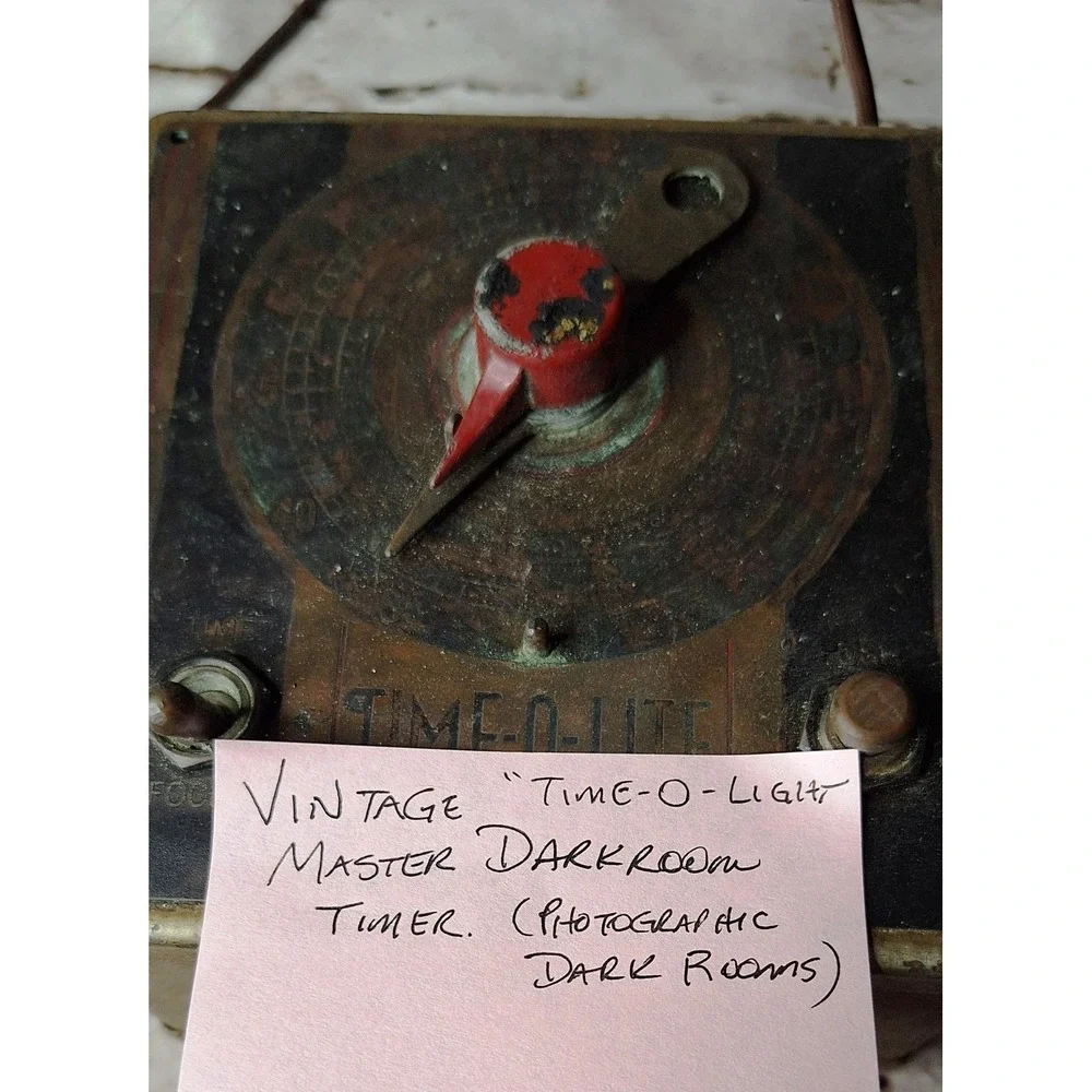 Vintage TIME-O-LITE Photography Darkroom Professional Timer P-59‎